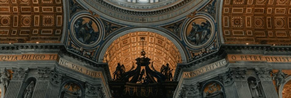 interior of dome building